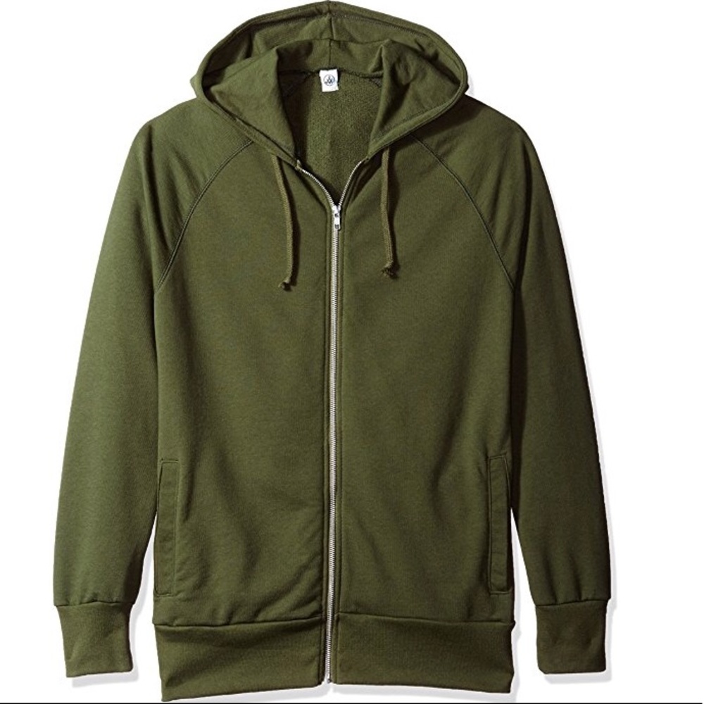 🆕Alternative Apprel XL Army Green 50/50 Hoody!⚡️